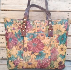 PATRICIA NASH SOLARO FRESCO BOUQUET  TOTE  NWT